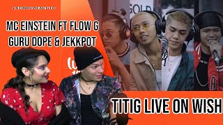 Latinos react to MC Einstein ft. Flow G, Yuri Dope, and Jekkpot perform “Titig\\