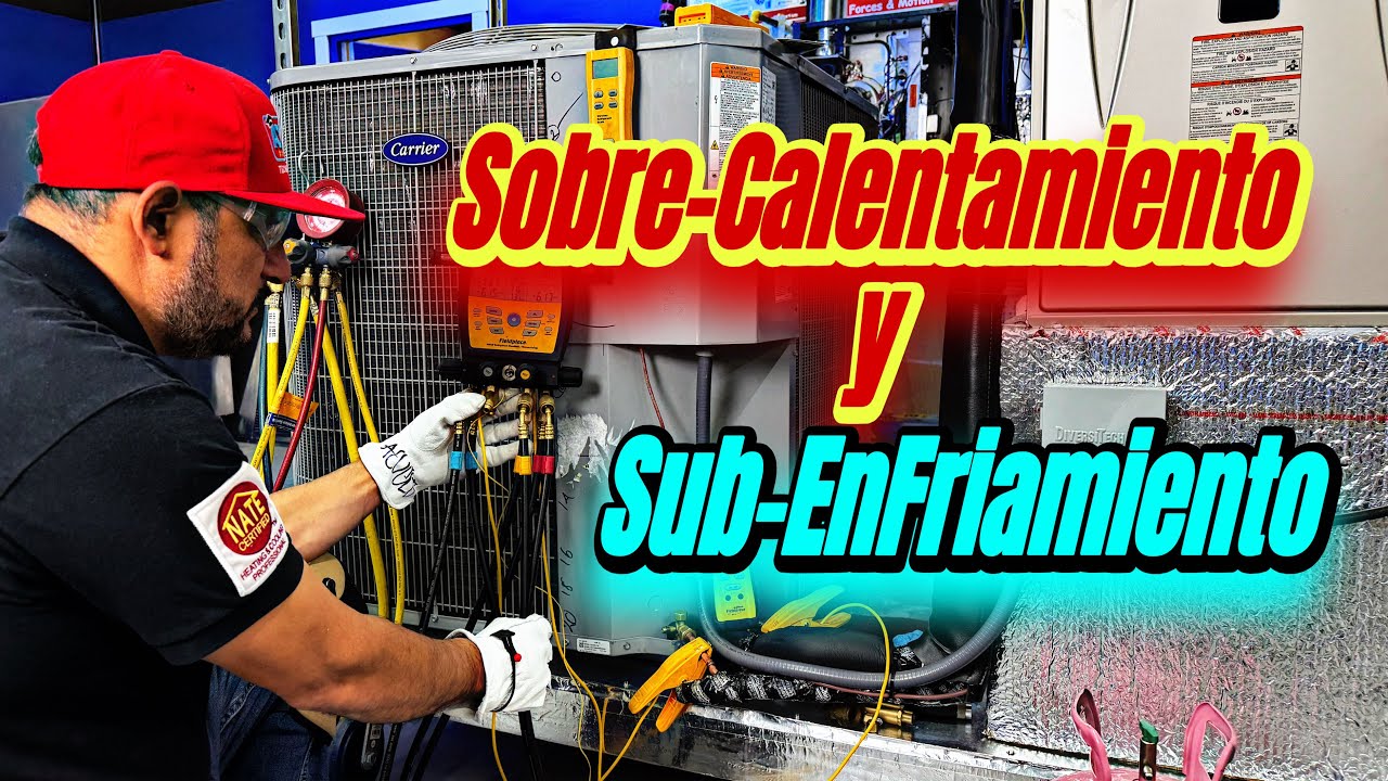 Cómo sacar el Superheat y el Subenfriamiento | Explicación real HVACR