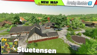 FS22 | NEW MAP "Stuetensen" - Farming Simulator 22 New Map Review 2K60