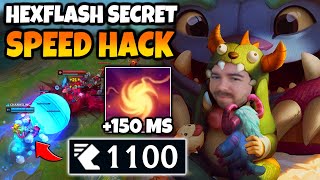 NUNU MID is BROKEN with HEXFLASH. (INSANE MOVEMENT SPEED SECRET)