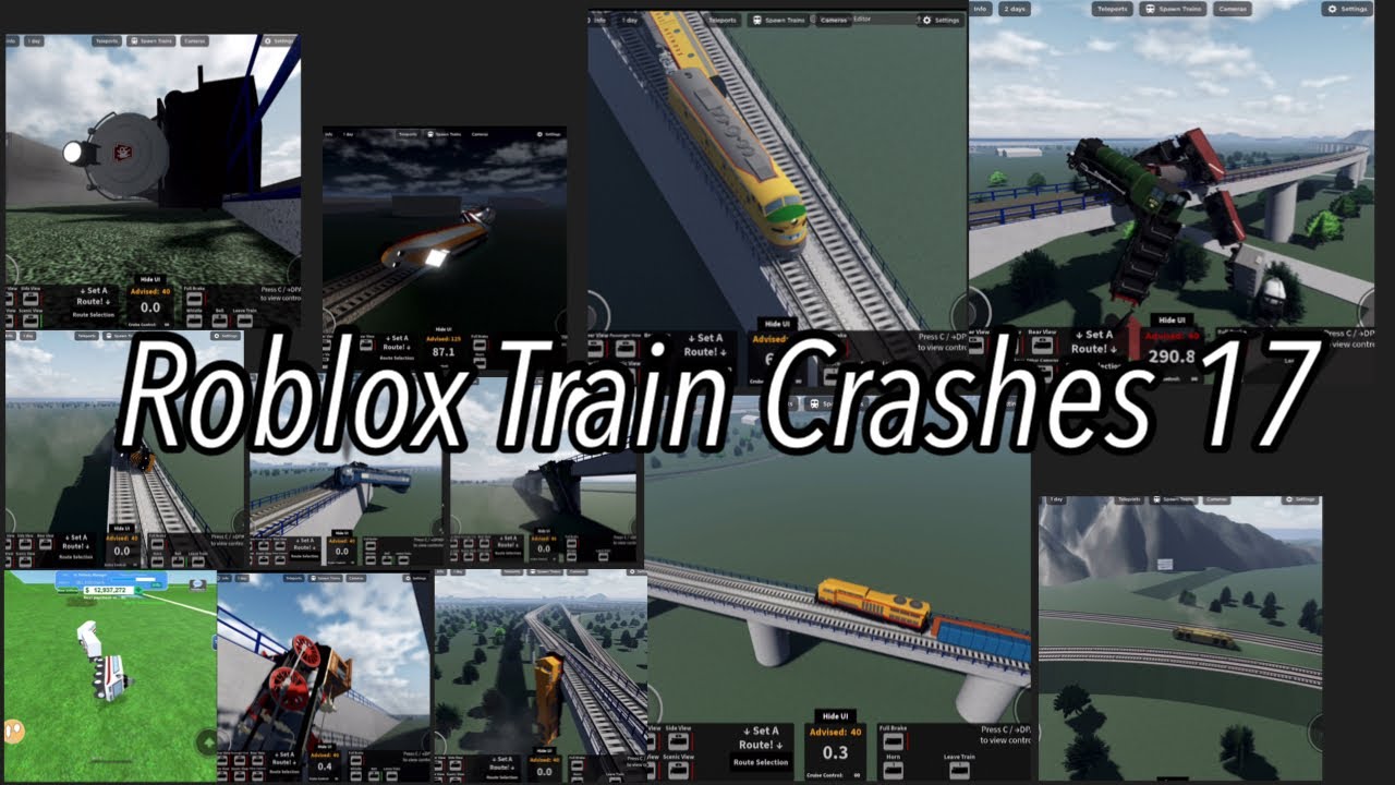 Roblox Train Crashes 17