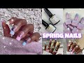 EASY SPRING NAILS | Kredioo Nail Glue + Nail Kit | GLOWTIPS OFFICAL GEL POLISH | Beginner Nail Art