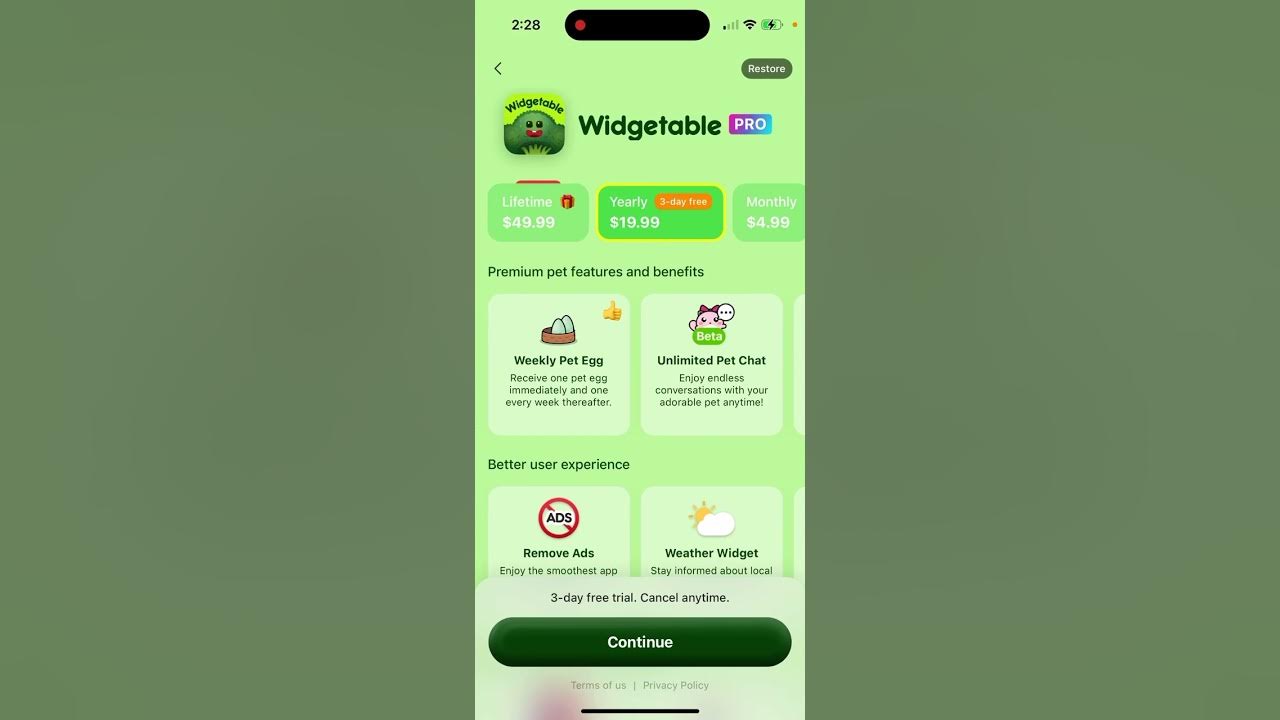 How to use pets in Widgetable app? - YouTube