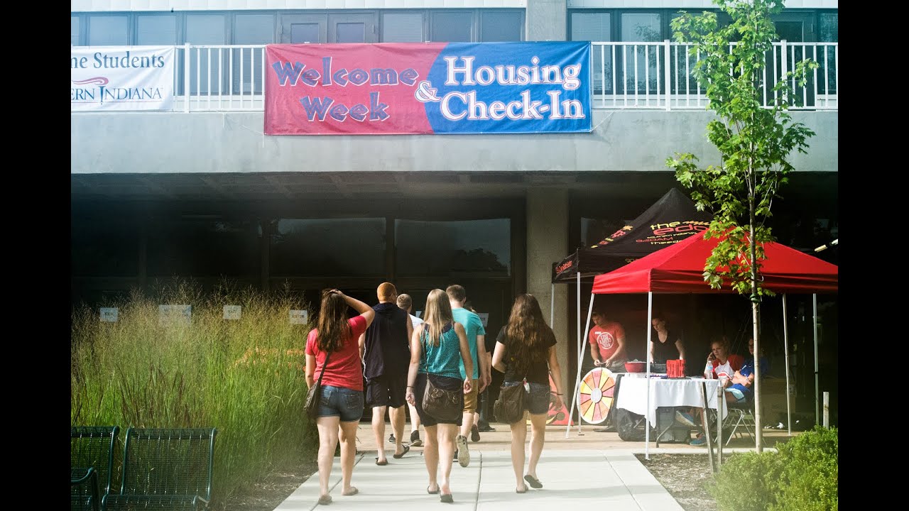 Welcome Week 2014 at the University of Southern Indiana