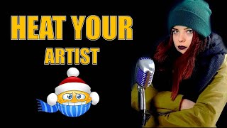 HEAT YOUR ARTIST - GoFundMe Project for our WINTER STUDIO