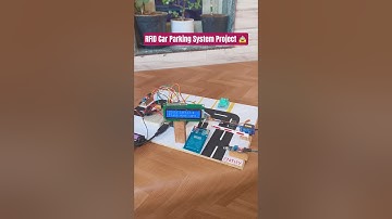 Video soon.. RFID Car Parking System Project #shorts #rfid #arduino #diyprojects #viral #trending