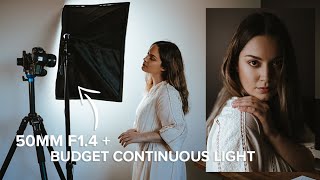 50mm f1.4 Self Portraits with a Budget Continuous Light screenshot 4