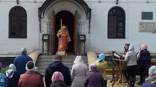 Великий вход. Поздняя воскресная Литургия.  Марфо-Мариинский женский  монастырь