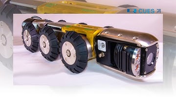 CUES Compact Pipe Ranger CPR camera transporter