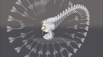 How to make flying weapon in Cascadeur