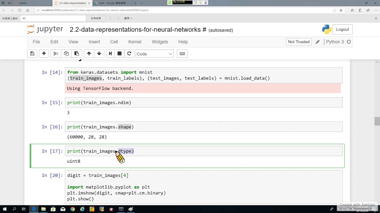 DL with Python 08. The Mathematical Building Blocks of NN-2: 神經網路的數據表示 ...