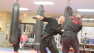 Hapkido Dan Bong Short Stick fight - Martial Arts