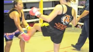 Claire Haigh Tiger Muay Thai Wins By 2Nd Round Ko Head Kick Kata, Thailand On On Nov 5, 2008