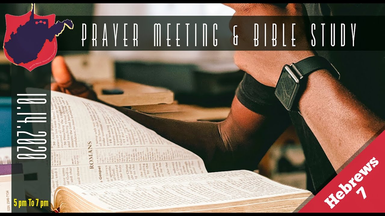 Prayer Meeting & Bible Study 10142020 YouTube