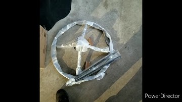 Hampton Bay Crestridge Steel Padded Sling Swivel Outdoor Patio Lounge Chair in Putty Taupe (2-Pack)