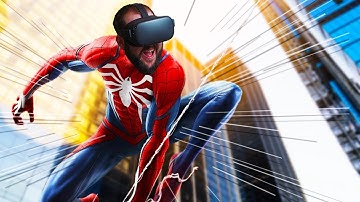 I Got To Swing Like Spider-Man In VR | Spider-man Oculus Quest Web VR