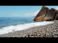 Крым, меганом пляж в 4к Relax video, black sea, Crimea