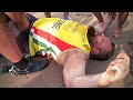 Eddie HALL Collapses after IRON CROSS