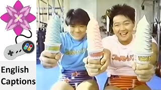 Crush Gals Akagi Super Soft Ice Cream Japanese Commercial screenshot 3