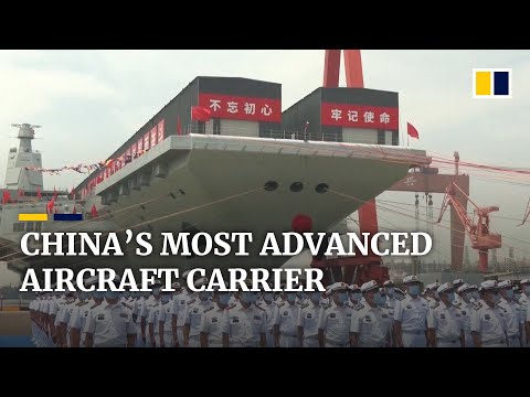 What is known about the Fujian, China’s first home-designed aircraft carrier