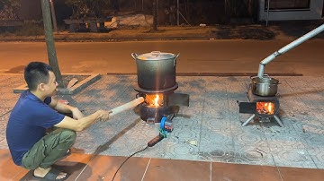 Bếp Củi  Hóa Khí C50 Với Bếp Củi Không Khói A50 Bếp Nào Ngon Hơn - Trần Thành Hữu