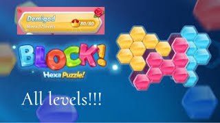 Block! Hexa Puzzle iOS gameplay (Demigod) #blockhexapuzzle #demigod #iosgames #ios  screenshot 3