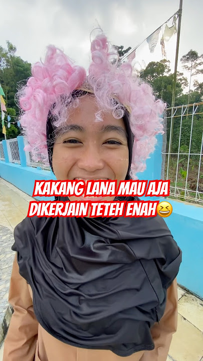 kakang lana mau aja dikerjain teteh enah😆 #trending #trendingshorts