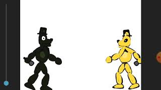 bendy vs. Freddy 2 golden Freddy