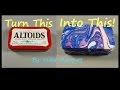 How to Swirl paint an ALTOIDS tin! Custom DIY painting tutorial