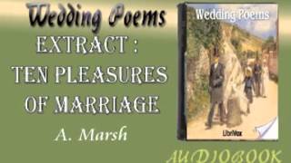 Extract from The Ten Pleasures of Marriage A Marsh Audiobook Wedding Poems