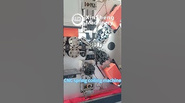 CNC spring coiling machine