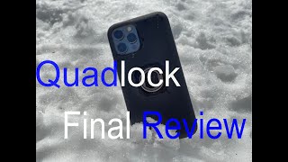 QuadLock Case Final Review (2 months later) IPhone 12 Pro Max