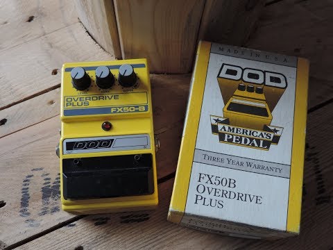 DOD FX50 B Overdrive plus demo, Msm workshop