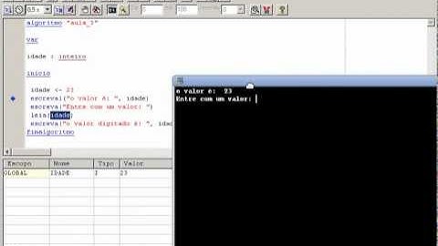 Lógica de Programação - Aula 03 - Visualg - Portugol