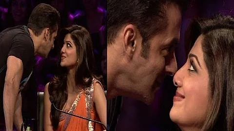 Salman and Shilpa in a blinking battle