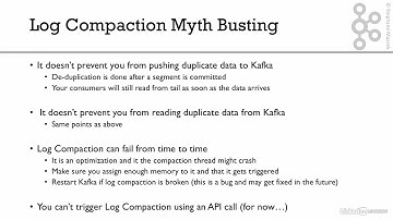 13 Advanced Topic Configurations 005 Log compaction theory