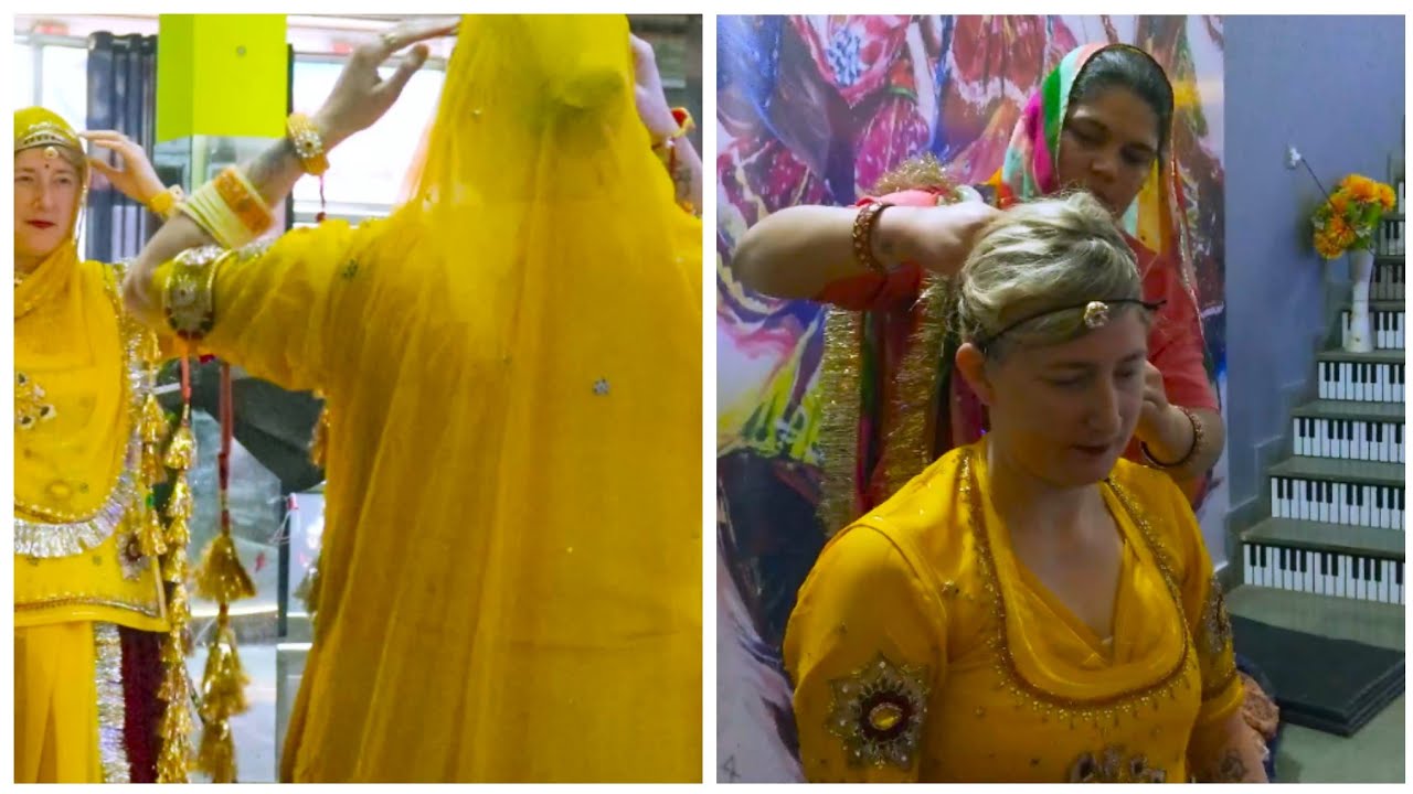 punjabi mehndi outfit