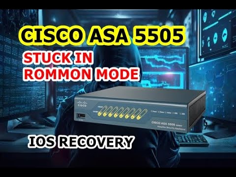 Cisco ASA 5505 Recovery | Stuck in ROMMON Mode / Bootloop | Full Firmware Recovery | Easy Guide