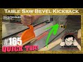 CAUGHT ON TAPE: Table saw bevel kickback goes through wall- WHAT HAPPENED???