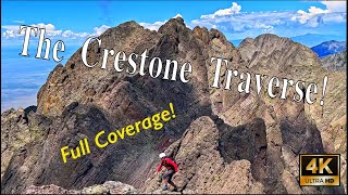 The Crestone Traverse, 14,203'! Epic Class 5 Climbing, Sangre de Cristo Mountains Colorado [4K UHD]