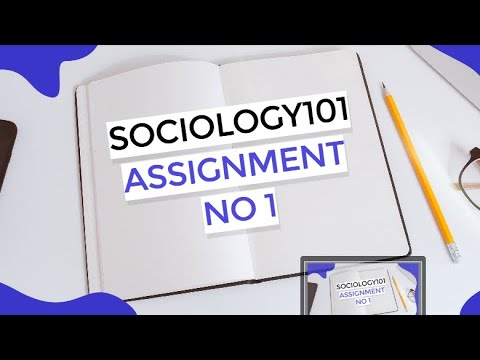 sociology 101 assignment