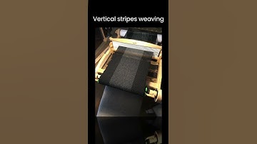 Vertical stripes weaving
