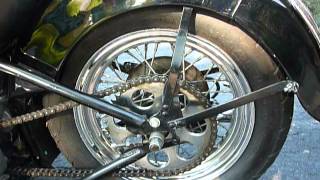 65 Harley Pan/Shovel Hardtail Running - For Sale