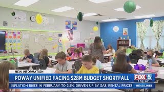 Poway Unified facing $28M budget shortfall