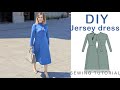 How to make an elegant jersey dress (Nunzia dress from Vikisews patterns)