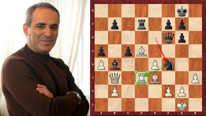 Amazing Chess Game: Garry Kasparov vs Anatoly Karpov - Linares