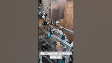 LinuxCNC ATC carousel, first test runs