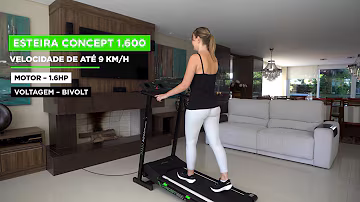 Review em vídeo: Esteira Eletrônica Dream - Concept 1600 Bivolt