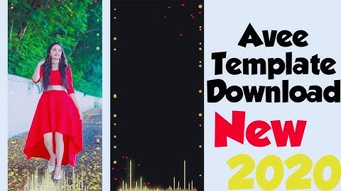 Full Screen Green Screen Whatsapp status Video || Avee Player Template Download Link 👇 New