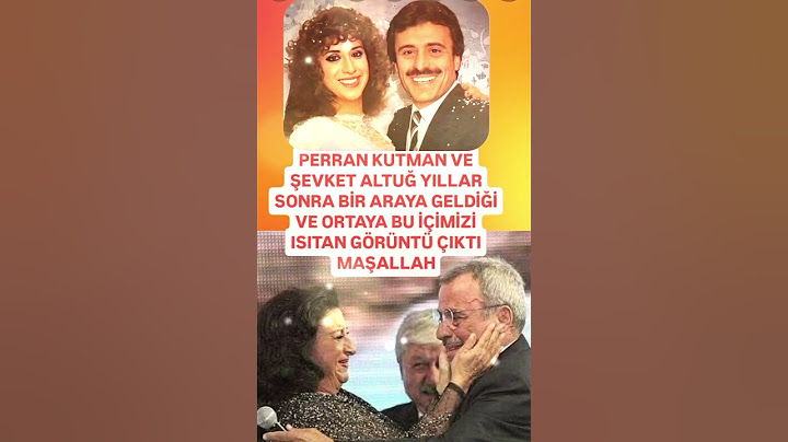 PERRAN KUTMAN VE ŞEVKET ALTUĞ 38 YIL SONRA BİR ARAYA GELDİ VE ORTAYA BU YÜREK BIRKAN GÖRÜNTÜ GELDİ..